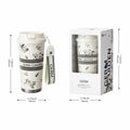 GERM 20oz Stainless Steel Tumbler Travel Mug Double Wall Leak Proof White by Deal US