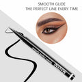QueenDairy Waterproof Liquid Eyeliner Fine Brush Tip Jet Black 1 Fl Oz 01# by Deal US