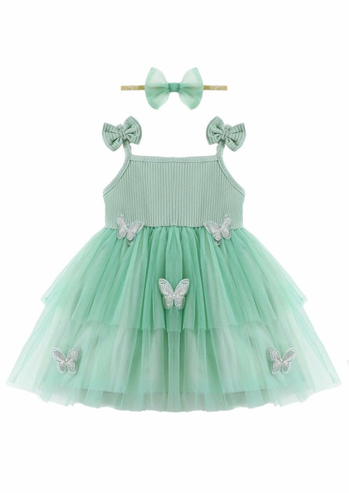 Renotemy Girl Flower Dress White Sleeveless Tutu Sundress Size 3-4T by Deal US