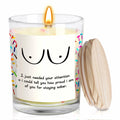 iAOVUEBY Your Chariot Awaits Lavender Soy Wax Candle 7oz Birthday Gift by Deal US