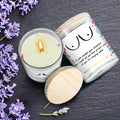 iAOVUEBY Your Chariot Awaits Lavender Soy Wax Candle 7oz Birthday Gift by Deal US