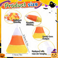 Remagr 12 Pcs Candy Corn Felt Hanging Ornaments White Orange Yellow by Deal US