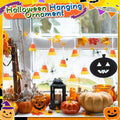 Remagr 12 Pcs Candy Corn Felt Hanging Ornaments White Orange Yellow by Deal US