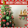 Soaoo Christmas Air Freshener Ornaments Peppermint Scent 24 Pcs Red Green White by Deal US