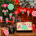 Soaoo Christmas Air Freshener Ornaments Peppermint Scent 24 Pcs Red Green White by Deal US