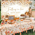 MEHOFOND Wildflower Fall Baby Shower Banner 5.9x3.6ft Autumn Floral Decor by Deal US