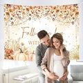 MEHOFOND Wildflower Fall Baby Shower Banner 5.9x3.6ft Autumn Floral Decor by Deal US