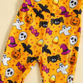 Guodeunh Toddler Girls Halloween Pumpkin Spider Romper Orange Size 4-5T by Deal US