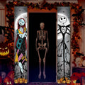 FARMNALL Halloween Porch Banner Spider Webs Outdoor Holiday Decor Black by Deal US