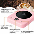 Waipfaru Coffee Mug Warmer & You Are Awesome Mug Set, 3 Temp Settings Black by Deal US