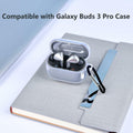Vivekafio Compatible Galaxy Buds Pro 3 Case Cover Shockproof Black by Deal US