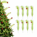 Petalivebioom 15.7" Christmas Tree Topper with 12 Green & Red Picks by Deal US