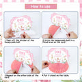 Jollyboom Goose Birthday Decorations 8pcs Pink 1st Birthday Table Decor by Deal US