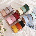 TONIFUL Light Pink Double Face Chiffon Ribbon 1.5in x 25yd Polyester by Deal US
