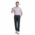 Rouen Mens Polo Shirt Quick Dry Moisture Wicking Lavender Heather Size XXL by Deal US