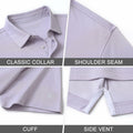 Rouen Mens Polo Shirt Quick Dry Moisture Wicking Lavender Heather Size XXL by Deal US