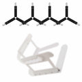Heuihm Bed Sheet Holder Straps 4pcs Lock Strip Fit All Mattress White Medium by Deal US