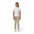 French Toast Girls Short Sleeve Button Down Oxford White Size 4 by Deal US