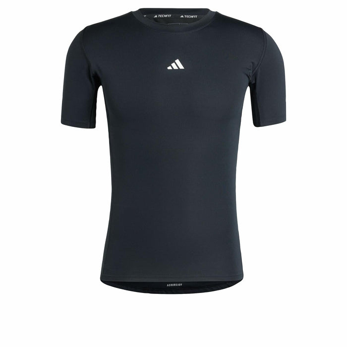 Adidas Men's Techfit Training T-Shirt Black Size XL by Deal US