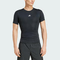 Adidas Men's Techfit Training T-Shirt Black Size XL by Deal US