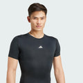 Adidas Men's Techfit Training T-Shirt Black Size XL by Deal US