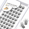 Lash Clusters B03 D Curl 18mm DIY Wispy Volume Eyelash Extensions 72pcs