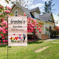 ZQLFDGD FANDEER Grandma's Garden Outdoor Flag 12x18in Double Sided Nylon by Deal US