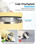 YETARAN Tumbler Adapter for Stanley Quencher H2.0 40oz 64oz Leak Proof by Deal US