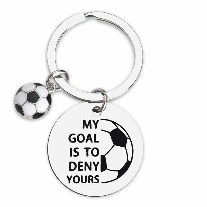 ShiQiao Spl Inspirational Soccer Keychain Unisex Adult Football Gift by Deal US