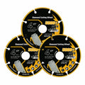 Revvstark 4.5in Diamond Cut Off Wheel 7/8" Arbor Metal Cutting Disc by Deal US