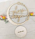 Celestial Please Sign Wedding Sign Rustic Just Married Wooden Decoration by Deal US