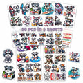 BIGZORO Schnauzer Dog Stickers Pack 50 PCS Waterproof Vinyl Decals by Deal US