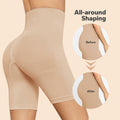 ShaperSwan High Waisted Shapewear Shorts Tummy Control Butt Lifter Nude Size M/L by Deal US