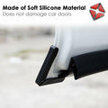 Carbon Fiber Car Door Corner Anti-Collision Strips 2 Pack for Mustang Mach-E by Deal US
