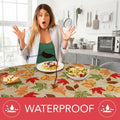 Covers For The Home Deluxe Elastic Edged Vinyl Fitted Table Cover Red Large by Deal US