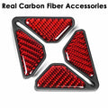 Carbon Fiber Car Door Corner Anti-Collision Strips 2 Pack for Mustang Mach-E by Deal US