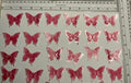 Unbranded x24 3D Double Shad Edible Wafer Butterflies for Cake Cupcakes by Deal US