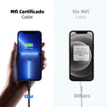 MenoSupp iPhone Charger 3 Pack 10FT Nylon Braided Lightning Cable BlackWhite by Deal US
