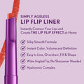 COVERGIRL Simply Ageless Lip Flip Liner, Precious Mauve, Pack of 1 by Deal US