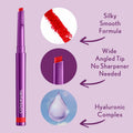 COVERGIRL Simply Ageless Lip Flip Liner, Precious Mauve, Pack of 1 by Deal US