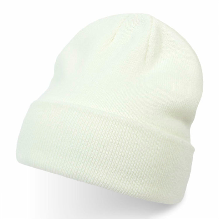 Zion Praiser 2PCS Family Beanie Hat Winter Knitted Warm Parent-Child White by Deal US