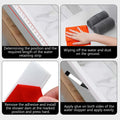 Flexible Quarter Round Molding Peel Stick Rubber Trim Bathtub 118in by Deal US