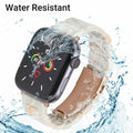 MAIRUI Resin Watch Band Compatible Apple Watch 38-41mm Series 1-9 Marble by Deal US