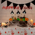 Newwiee Halloween Bloody Tablecloth Blood Handprint Zombie Decor 102x51in by Deal US