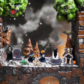Halloween Mini Figurines 32 Pcs Resin Ornaments Miniature Garden Decor by Deal US