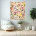 dueeia Vintage Floral Tapestry Wall Hanging 51.2x59.1 Polyester E by Deal US