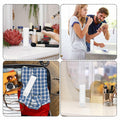 PEUTIER 5pcs Travel Bottles Leak-Proof Refillable Squeeze Tubes Translucent by Deal US