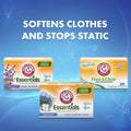 ARM & HAMMER Fabric Softener Sheets Mountain Rain Scent 144ct White by Deal US