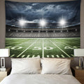 Emvency Football Stadium Tapestry Wall Hanging 60x80 Inches Polyester by Deal US