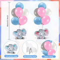 12 Sets Baby Shower Balloon Stand Kit Gender Reveal Pink Blue Table Decor by Deal US
